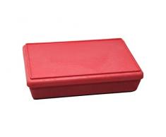 WISSNERÂ® active learning - Caja con tapa apilable rojo - RE-WoodÂ®