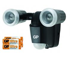 GP Lighting 060659-LAB1 Outdoor wall lighting Negro LED - Iluminación al aire libre (Outdoor wall lighting, Negro, IP55, Cochera, LED, Blanco)