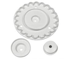 PME Cortador Circular de Volantes con Centros Intercambiables, Juego de 3