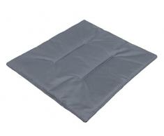 Hobbydog R3 PUBGRA1 Cojín para Perros, tamaño R3 – 49 x 43 cm, Gris, Codura, Cama para Perros, colchón, colchón, colchón, colchón, Espacio para Dormir, M, Gris, 300 g