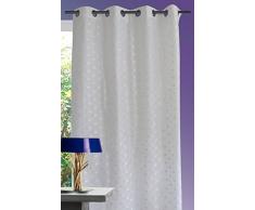 HomeMaison.com HM69851423 - Cortina, 130 x 250 cm, Color Blanco