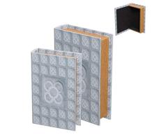 JUEGO DE 2 CAJAS LIBRO PANOT - juego de 2