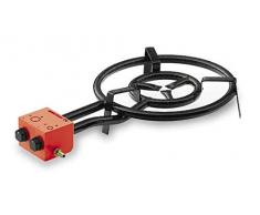 LACOR Paellera Gas Butano, 2 Quemadores, 5, 50 cm