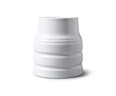 WM Bartleet & Sons 1750 Olla de Porcelana Tradicional Grande Estilo clásico Churn, 16 cm, Color Blanco, Talla única