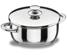 Lacor - 40022 - Cacerola Con Tapa Vitrocor 22cm Inox