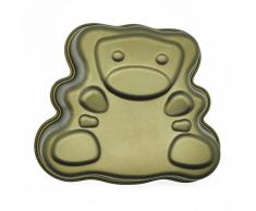 Silicone Gold Osito Mini Molde, Silicona, Dorado, 20x12x3 cm