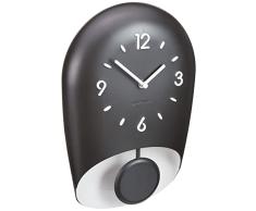 Guzzini Bell Home - Reloj de Pared con pÃ©ndulo (acrilonitrilo butadieno estireno), Color Gris