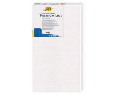 Solo Goya Premium Line - Bastidor de lienzo de algodÃ³n con 4 capas de imprimaciÃ³n, ideal para pinturas de aceite, acrÃ­lico y gouache, aprox. 70 x 100 cm