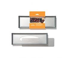 0070026 DECORA MOLDE DE TARTA 35 X 11 X 2,5 CM ANTIADHERENTE CON BASE EXTRAIBLE