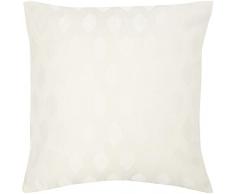 La Almohada Collection GAL - Funda para cojín, diseño geométrico, Color Blanco