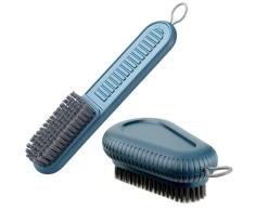 Cepillo de Limpieza de 2 Piezas, Cepillo de cerdas Suaves, Cepillo de exfoliaciÃ³n de lavanderÃ­a, Cepillo de Limpieza Multiusos, Cepillo de cerdas Suaves para Ropa, Zapatos, baÃ±o, Ducha, Fregadero