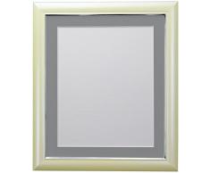 Frames by Post Marco de Fotos, plástico, Crema, 12 x 12 Image Size 8 x 8 Inch