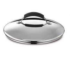 Lagostina Gioiosa Tapa para Olla, 22 Cm, Acero Inoxidable, Plateado