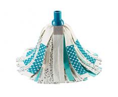 Leifheit Power Mop - Cabezal de Recambio para mopa (3 en 1, plÃ¡stico, tamaÃ±o Ãºnico), Color Turquesa