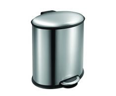 Eko elipse Papelera con Pedal, 20L, Mate S/S
