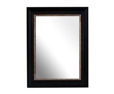 Inov8 7 x 12,7 cm Marco para espejo tradicional lavar tamaño pequeño, 2 unidades, negro