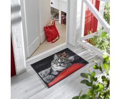 Wash+Dry - Alfombra Royal Cat 50x75, Colorido