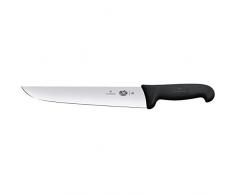 Victorinox KÃ¼che und Schlachtmesser Fibrox Cuchillo, Negro, Mediano