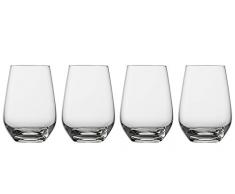 Villeroy & Boch Group Vivo Voice Basic Vasos para licores, Set de 4, 397 ml, Cristal, Trasparente