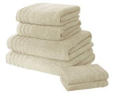 Rapport So Soft â Juego de Toallas (M2), 100% algodón, Color Crema