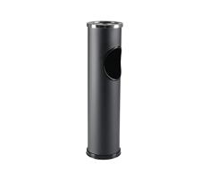 axentia Cenicero de pie, Negro, ca. 10 l