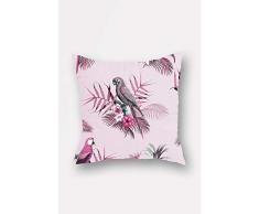 Lulu Home - Funda de Almohada, Multicolor, 45 x 45 cm