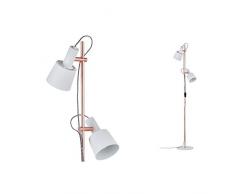 Paulmann Neordic Haldar - Lámpara colgante para lámpara de techo (230 V), color blanco y cobre mate