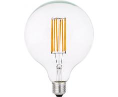 Garza Vintage Clear - Bombilla Globo Retro Regulable LED de Filamento Luz Cálida E27 8W