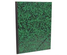 Clairefontaine Annonay Art Carpeta con elástico, Verde, B4, 28 x 38 cm