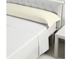 Barceló Hogar 03060030502 Almohada basic, algodón 100%, crema, 135 cm