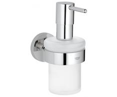 Grohe Essentials - Dispensador de jabón con soporte mural, color cromo (Ref.40448001)