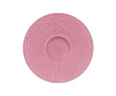 Villeroy & Boch CaffÃ¨ Club Floral Touch of Rose Plato para taza, 14 cm, Porcelana Premium, Rosa