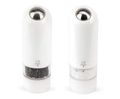 Peugeot Saveurs 2/27667 Box Duo Molino de Pimienta y Sal de Alaska elÃ©ctrico ABS Blanco 17 cm