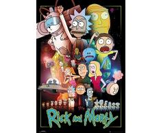 GB Eye, Rick y Morty, Guerras, Maxi Poster