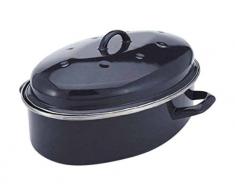Judge Fuente para Horno Ovalada, Negro, 5,2 L