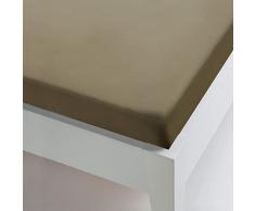 Sancarlos â SÃ¡bana Bajera Ajustable Combicolor, Color Verde Oliva, 100% AlgodÃ³n Percal, Cama de 150