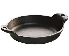 Lodge Cacerola Redonda c/Asas Cocina y Mesa Mini 0.40L INLODGE.HMSRD, Inoxidable, Negro