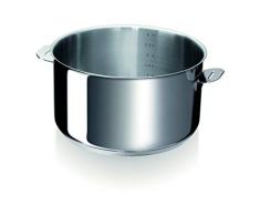 Beka Culinary - Evolution Single Pan - Cacerola (Single Pan, Acero Inoxidable, Acero Inoxidable, 5,5 L, 24 cm)