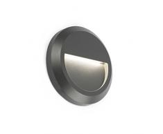 FARO BARCELONA 70656 - Grant Aplique (Bombilla incluida) LED, 1W, abs y policarbonato, Color Gris