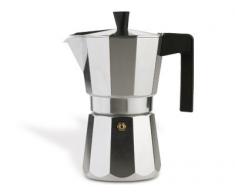 Valira Vitro Cafetera 3 tazas, Aluminio