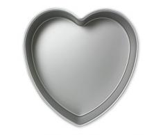 PME Bandeja de Aluminio Anodizado para Pasteles de CorazÃ³n 10 x 3-Pulgadas de Profundidad