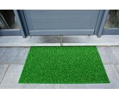 AstroTurf Classic Felpudo Alfombra de Entrada Exterior, 55 x 90 cm, Color Verde Primavera, 90x55x1 cm