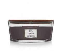 WoodWick Ellipse Vela AromÃ¡tica, MarrÃ³n (Sand and Driftwood), 453g