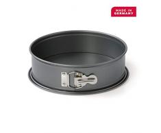 Kaiser 2300753829 Gourmet - Molde para bizcocho (20 cm), Material: Chapa Antiadherente. Fabricado en Alemania, gris