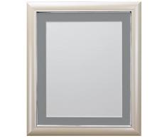 Frames by Post Marco de Fotos, plástico, melocotón, 16 x 12 Image Size 12 x 8 Inch