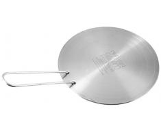 Ilsa Placa de Inducción, Redonda, Acero Inoxidable, Diámetro 21 cm