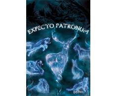 Pyramid International Patronus Harry Potter Maxi Póster, Plástico/Vidrio, Multicolor 61 x 91,5 x 1,3 cm