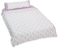 Casa Creativa Tucci Juego de Sábanas, Algodón, Rosa, Cama de 105