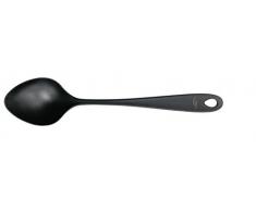 Fiskars Cuchara con forma puntiaguda, PlÃ¡stico, Longitud: 30 cm, Negro, Essential, 1023804