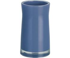 Spirella diámetro 7 x 12 cm, Azul colección Sydney, Portacepillos de Dientes, AcrÃlico